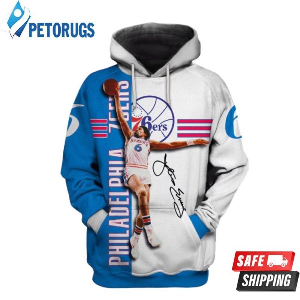 Julius Erving And Pered Custom Julius Erving Graphic 3D Hoodie