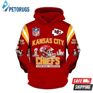 Kannas City Chiefs 3D Hoodie