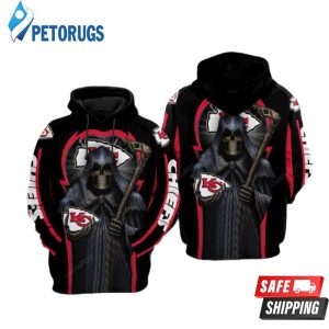 Kansas City Chiefs Nfl Football Skull Death Kansas City Chiefs Kansas City Chiefs 3D Hoodie