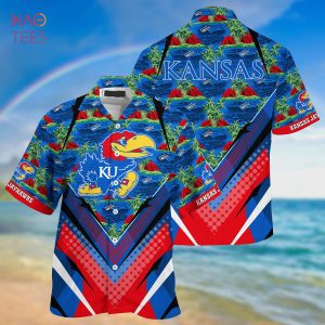 Kansas Jayhawks  Summer Hawaiian Shirt And Shorts