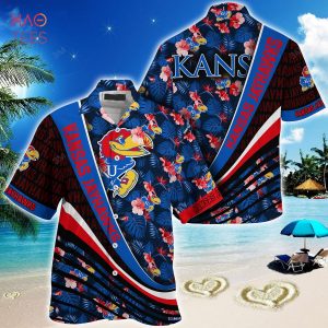 Kansas Jayhawks  Summer Hawaiian Shirt