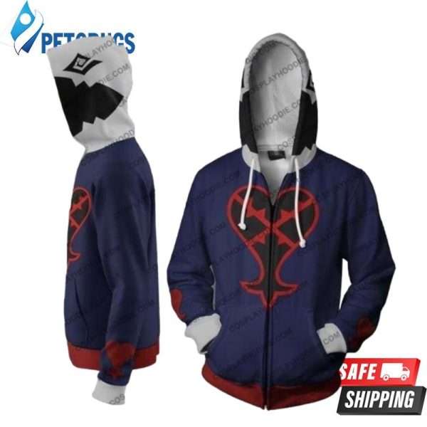 Kingdom Hearts Heartless 3D Hoodie