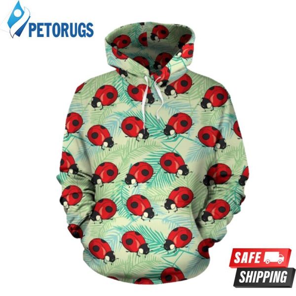 Ladybug Cute Pattern 3D Hoodie