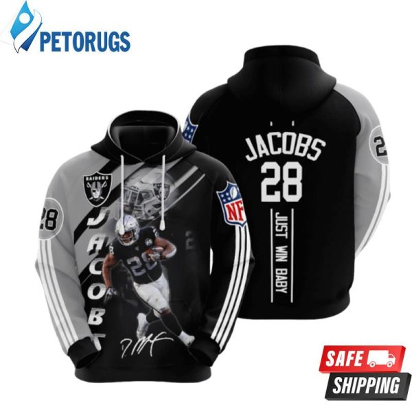 Las Vegas Raiders Josh Jacobs Donald 3D Hoodie