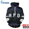 Leon Scott Kennedy Resident Evil 3D Hoodie