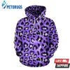 Leopard Purple Skin 3D Hoodie