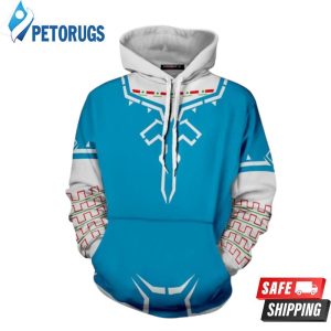 Link The Legend Of Zelda Breath Of The Wild 3D Hoodie