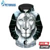 Lion Galaxy Up 3D Hoodie