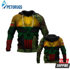 Lithuanian Army 3D Hoodie