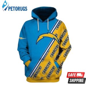 Los Angeles Chargers Ncaa Football Many Logo Los Angeles Chargers Los Angeles Chargers 3D Hoodie