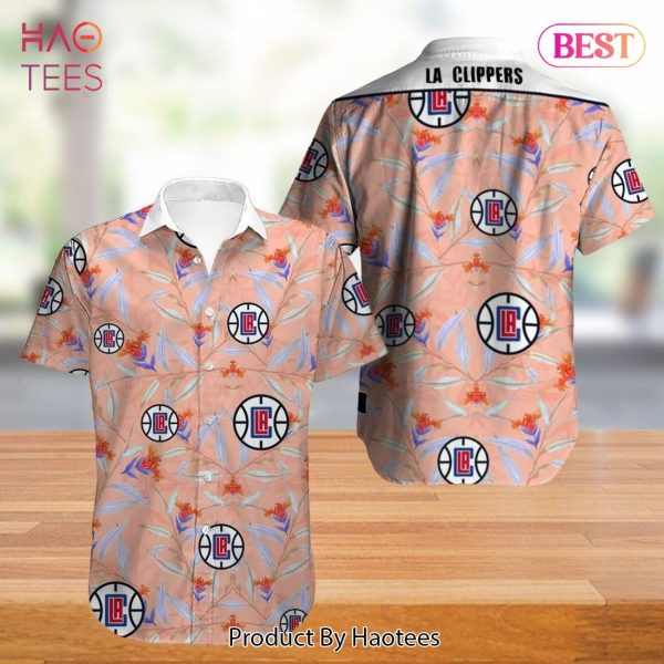 Los Angeles Clippers Hawaiian Shirt Flower summer new design