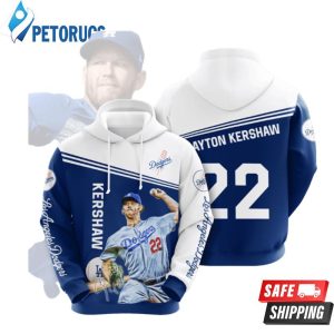 Los Angeles Dodgers 3D Hoodie