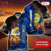 Los Angeles Rams Hawaiian Shirts tropical island personalized