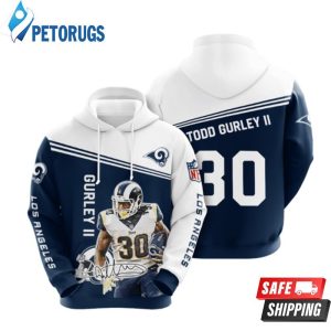 Los Angeles Rams Todd Gurley 30 3D Hoodie