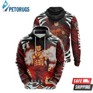 Luffy Snakeman 1266 3D Hoodie