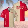 Maker’s Mark Bourbon All Over Print 3D Hawaiian Shirt & Beige