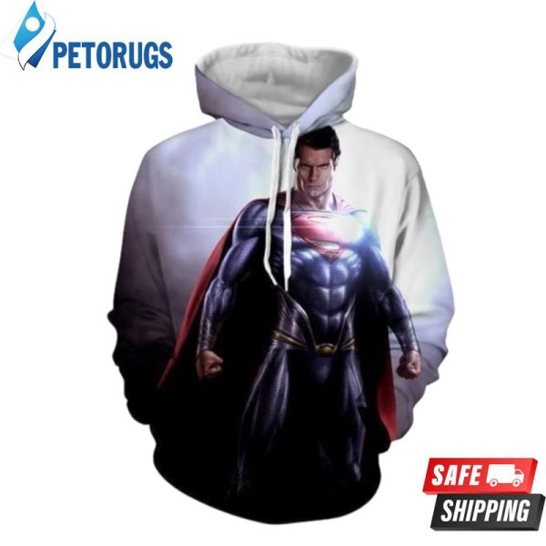 Man Of Steel Cool 3D Hoodie