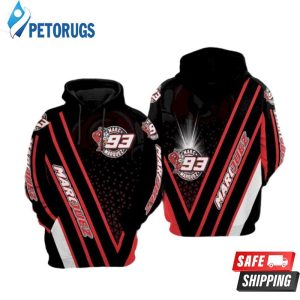 Marc M Rquez 93 3D Hoodie