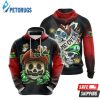 Mario Skull 662 3D Hoodie