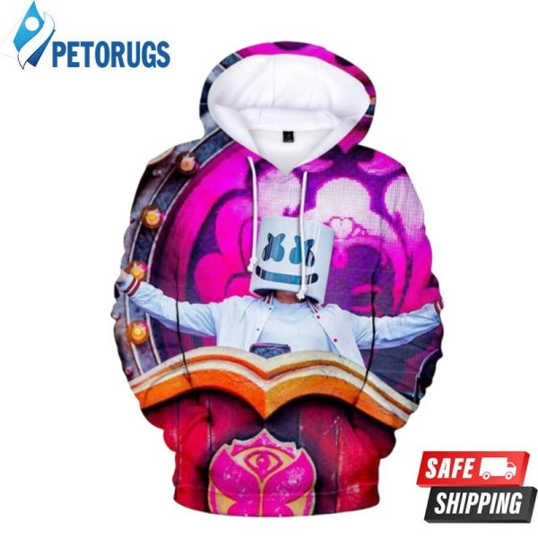 Marshmello 3D Hoodie