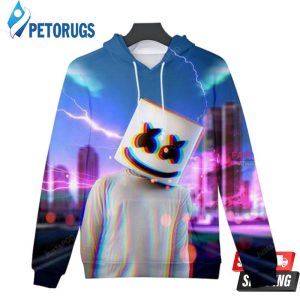 Marshmello C 3D Hoodie