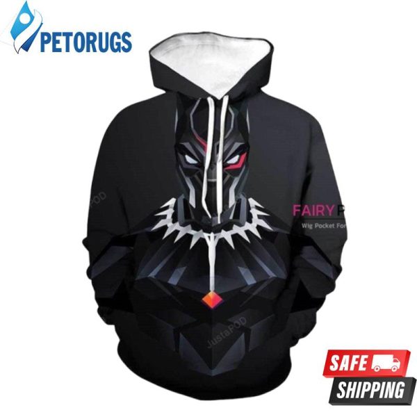 Marvel Black Panther Tchalla 3D Hoodie