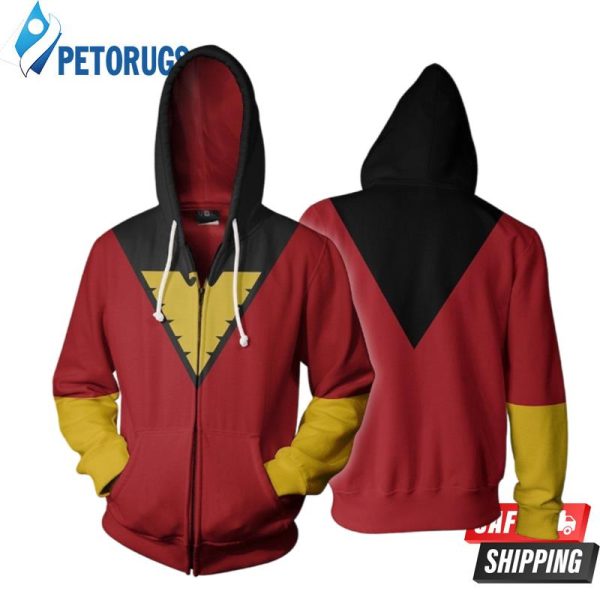 Marvel Comics X Dark Phoenix Cosplay 3D Hoodie