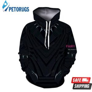 Marvel Hero Black Panther 3D Hoodie