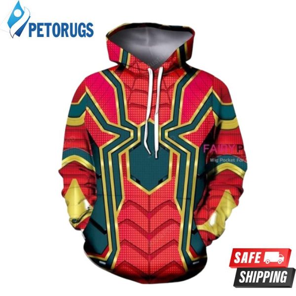 Marvel Hero Spiderman 3D Hoodie