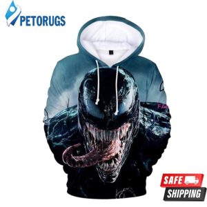 Marvel Venom Blue 3D Hoodie