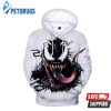 Marvel Venom White 3D Hoodie