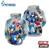 Megaman And Rockman 3961 3D Hoodie