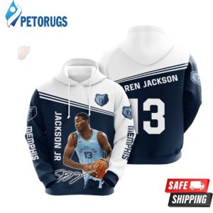 Memphis Grizzlies Jaren Jackson 3D Hoodie