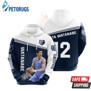 Memphis Grizzlies Yuta Watanabe 3D Hoodie