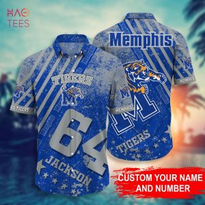 Memphis Tigers Personalized Hawaiian Shirt