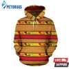 Mexican Blanket Ornament Pattern 3D Hoodie