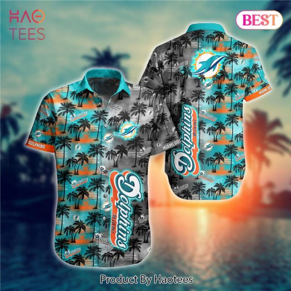 Miami Dolphins Hawaiian Shirts flower gift for summer