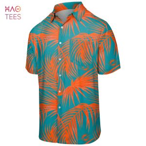 Miami Dolphins NFL Mens Hawaiian 3D Shirt