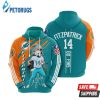 Miami Dolphins Ryan Fitzpatrick 3D Hoodie