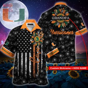 Miami Hurricanes Hawaiian Shirt