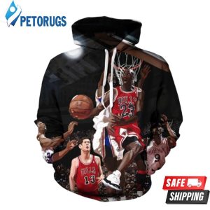 Michael Jowordan V3 3D Hoodie