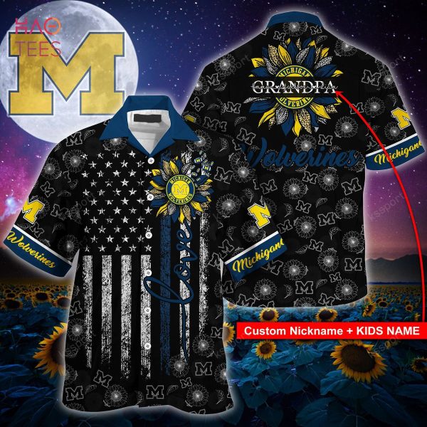 Michigan Wolverines  Hawaiian Shirt