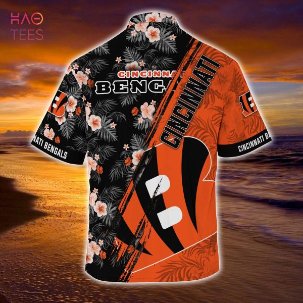 Mickey And Floral Cincinnati Bengals NFL Summer Hawaiian Shirt