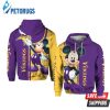 Mickey Disney Minnesota Vikings 3D Hoodie