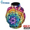 Microcosm Mandala Up 3D Hoodie