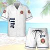 Miller Lite All Over Print 3D Combo Hawaiian Shirt & Beach Shorts