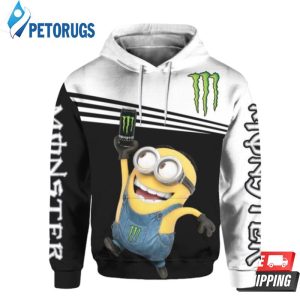 Minion Monster Energy 3D Hoodie