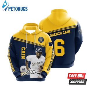 Minnesota Twins Lorenzo Cain 3D Hoodie