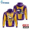 Minnesota Vikings 3D Hoodie