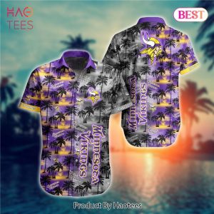 Minnesota Vikings Hawaiian Shirts flower gift for summer